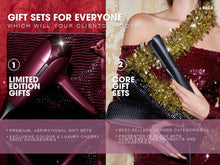 Load image into Gallery viewer, GHD PLATINUM+ HAIR STRAIGHTENER & GHD HELIOS HAIR DRYER IN CHERRY BUNDLE SET **PRE ORDER***