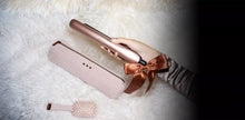 Load image into Gallery viewer, New GHD Gold Hair Straightener Festive Gift Set In Cashmere Beige