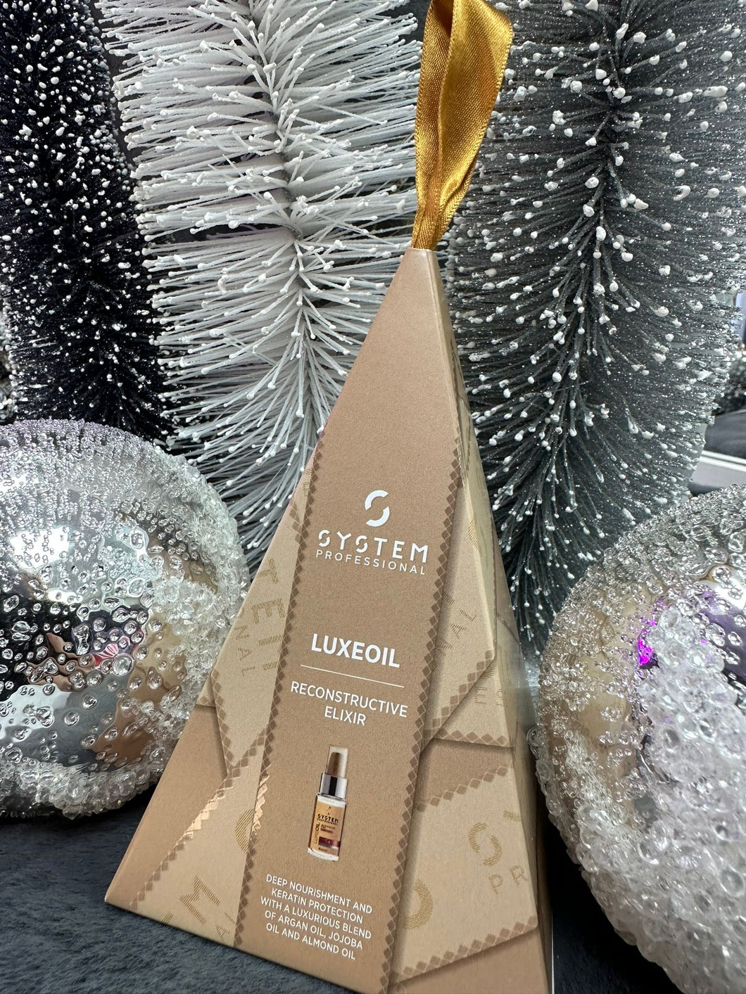System Professional Luxe Oil Reconstructive Elixir 30ml Bauble gift set
